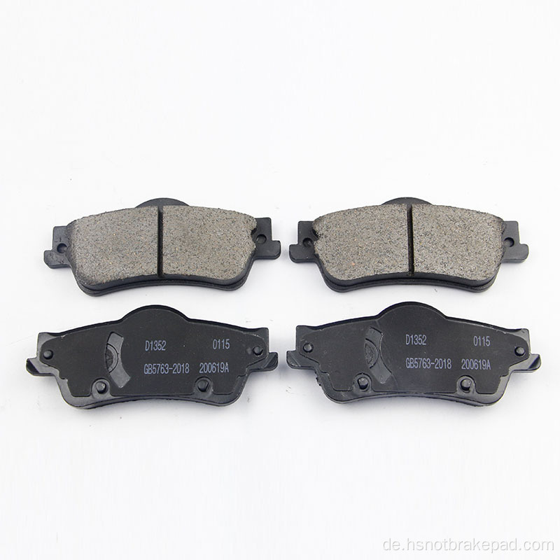 D1352 BUICK BOULEVARD SCHRAUBEN BREMIC BREMISCHE PADS