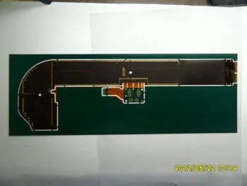 Hard Gold &amp; Enig Polyimide 0.3 / 1.6mm 6 Layer Hdi Microvia Rigid Flex Pcb For Vehicle