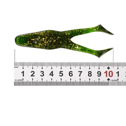 Wholesale 2pcs Bag Fishing Baits 105mm 15g Freshwater Frog Lure Soft Baits for Bass