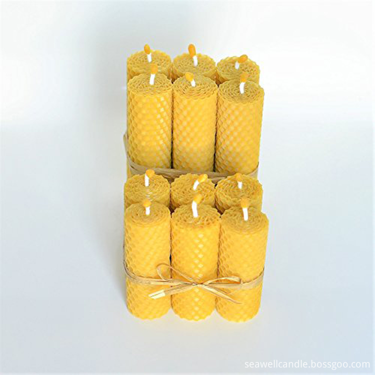 Hand Rolled Beeswax Candle