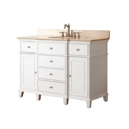 Antique White Oak Driftwood Bathroom Vanities