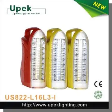 unique design UP822 led rechargeable emergency light unique design