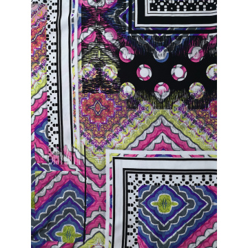 Ethnic Joint Rayon Challis 30S Air-jet Printing Fabric