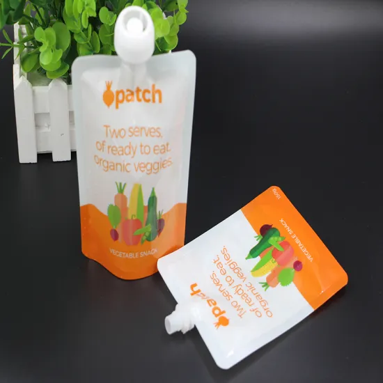 Stand Up Pouch Juice Bag With Spout