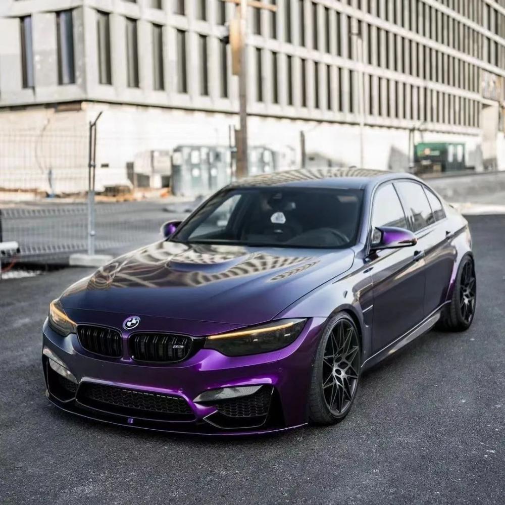 Venice Purple Car Vinyl