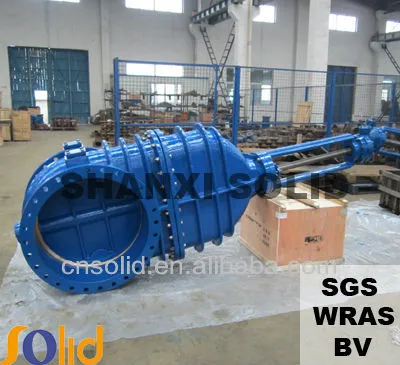 big size metal sealed gate valve
