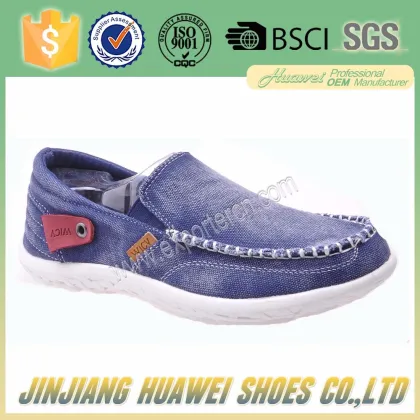 Fashion Canvas New Model Boat Shoes Men