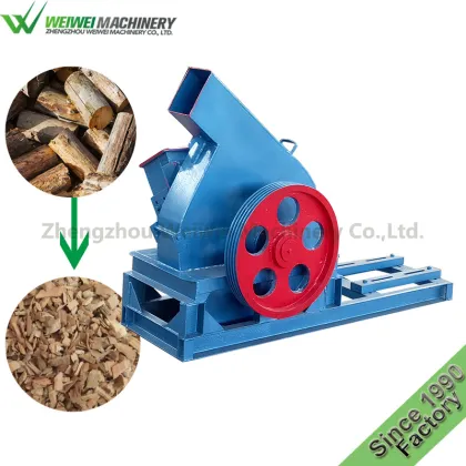 Weiwei model 420 wood chipper machine