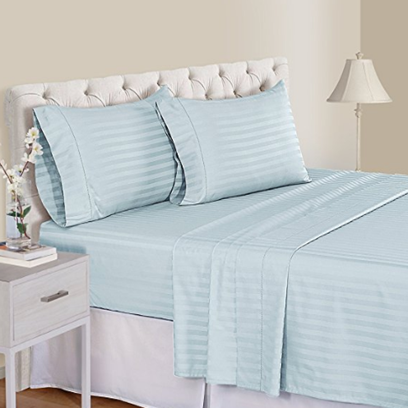 Colorful Organic Cotton Sateen Printed Sheet