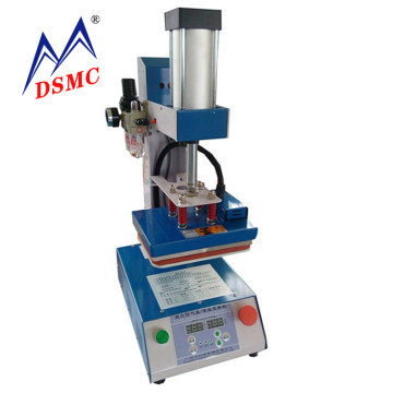 Custom Logo Printing on Heat Transfer T-Shirts with Small Heat Press Machine