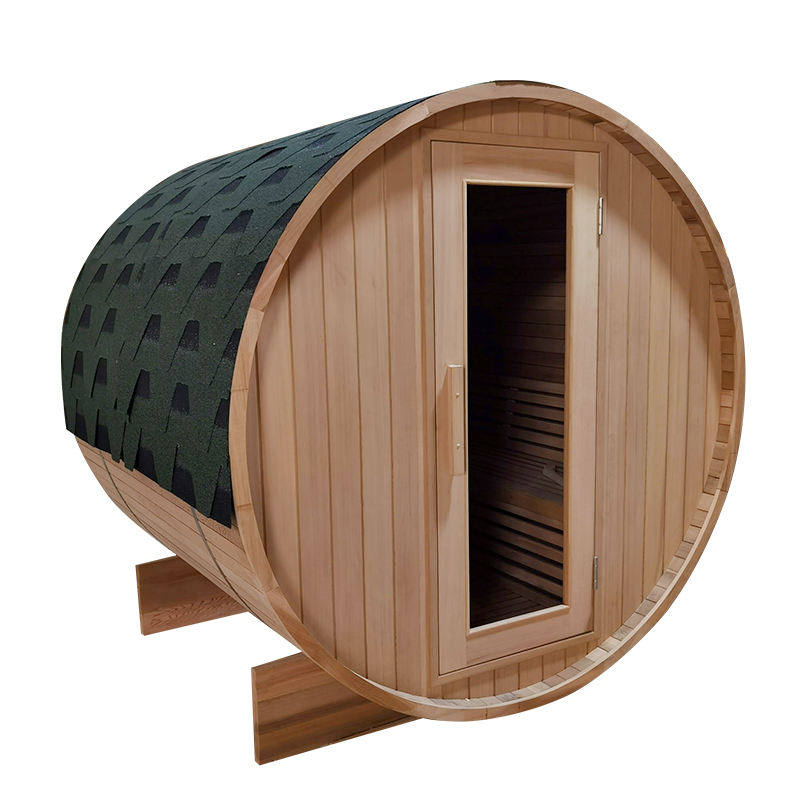 Outdoor Barrel Sauna Wooden Room