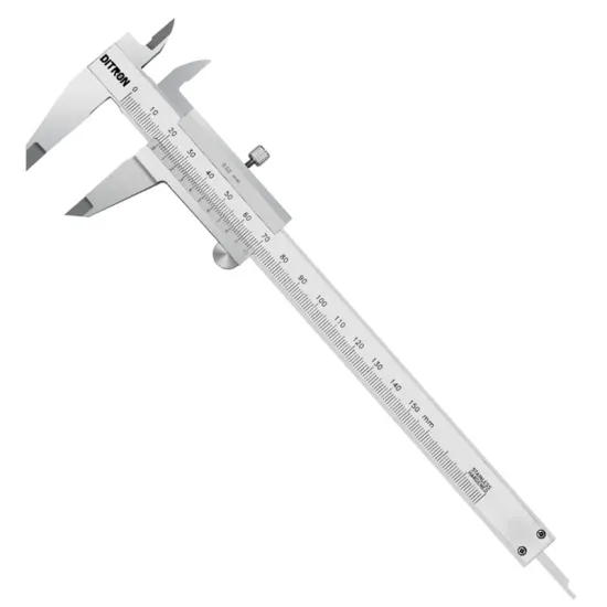6" 0-150mm 0.02mm Metal Vernier Caliper Measuring Tool