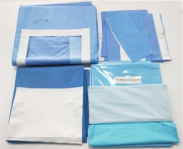 Medical Disposable Surgical Drape U Split Hip Drape