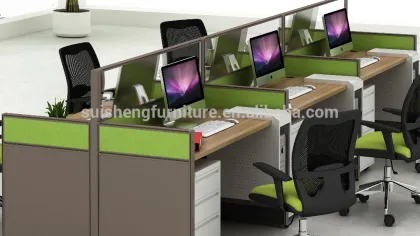 Morden 6 seats office partition