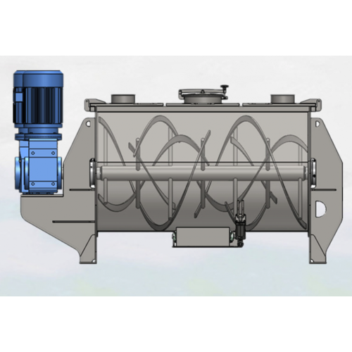 100-1000L SS304 Горизонтальная ленточная блендер