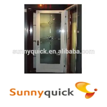 hot European style groove design aluminum casement door from China supplier