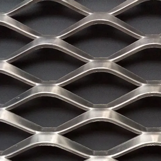 Aluminium expanded metal wire mesh