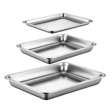 Stainless Steel Baking Sheets & Trays for Baking & Cooking