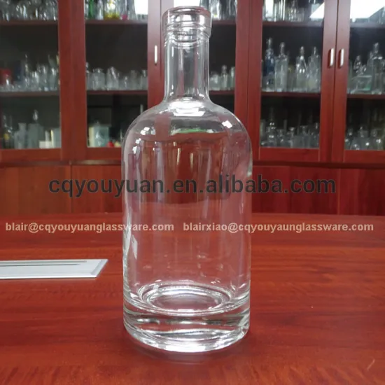 Wholesale Big Capacity Vodka Glass Bottle Cheap Wine Bottles for Sale