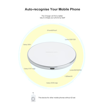 10W Wireless Charger USB Qi Charging Pad