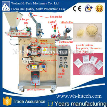 Roller Pressing Type automatic granulate sachet packing machines with long service time