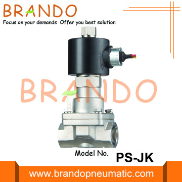 Normally Open Stainless Steel Steam Electric Solenoid Valve