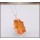 Fashion statement aliexpress Hot sale natural stone pendant cameo jewelry charms yellow crystal Agate long necklace for women