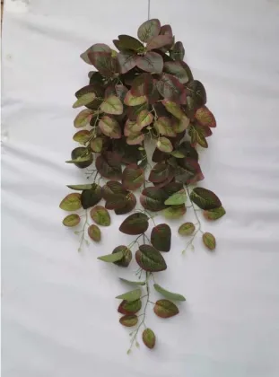 9 Branch Real Touch Artificial Wall Hanging Ivy Plants for Decor