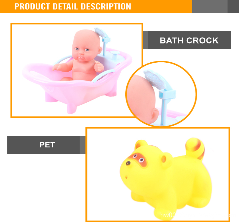 8 inch small bath doll reborn baby dolls for sale1