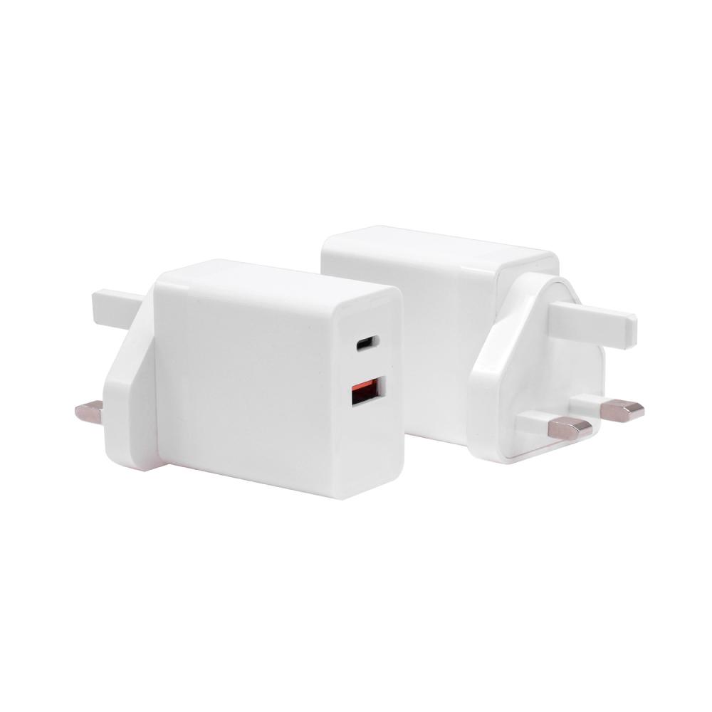 PQ-24W QC3.0 Quick Charger in UK Plug Adapter