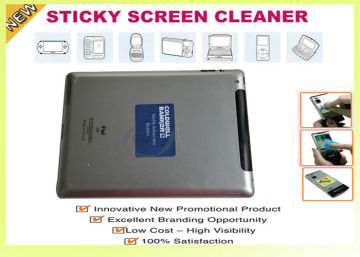 Adhesive Microfiber Ultra Ipad Screen Cleaner With Pu Gel For Promotion