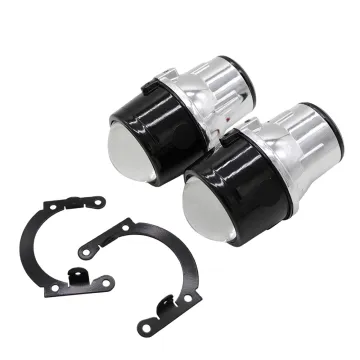 TAOCHIS 2.5 Fog Lamp Bi-xenon Projector Lens for Mitsubishi Lancer Sport Back H11 HID Xenon Light Bulb
