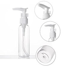 30 ml 50 ml Silicone Transparent Travel Size Shampooing and Revitatin Cosmetic Bottles Hand Dasizer