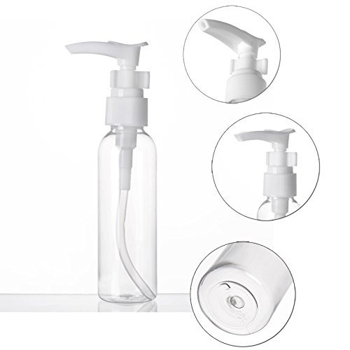 30 ml 50 ml Silicone Transparent Travel Size Shampooing and Revitatin Cosmetic Bottles Hand Dasizer