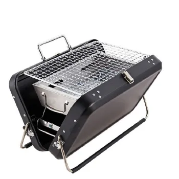 Outdoor Patio Backyard Mini Charcoal Grill Barbecue 2022 New Suitcase Portable Charcoal Grill Mini Bbq