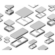 EMI / RFI shielding metal enclosure