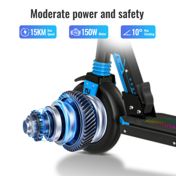 Wheels Kick Scooter for Kids Ages 8-12 Teens and Adults