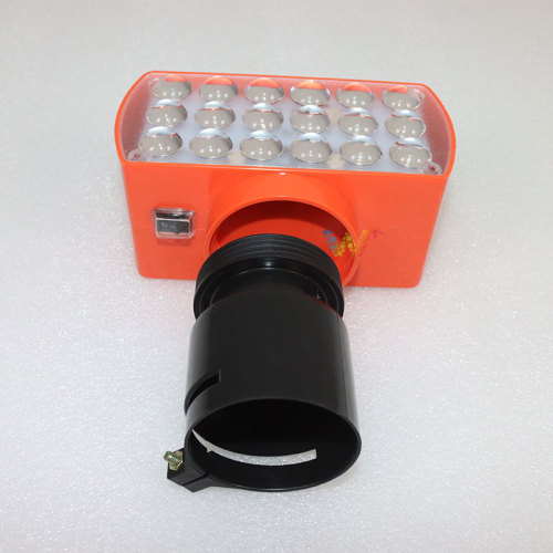 LED red blue traffic road cone barricade lights