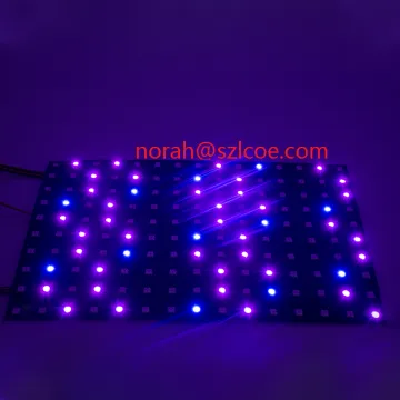DC5V LC8812B WS2812 8X8 8X16 16x16 rgb led bendable matrix led pixel control led panel