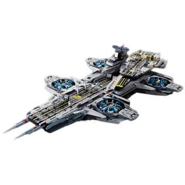 K -Box 10218: 3385pcs Super Series - The Shield Helicarrier Aircraft Clarier Building Buildings impostata per i regali di giocattoli Star Wars