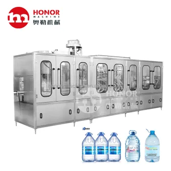 Mineral Water Making Machine: 5L/10L Barrel Filling Line