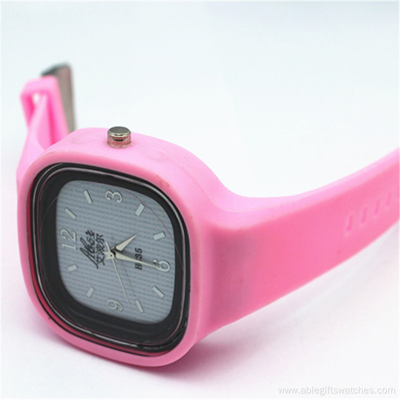Wholesale Promotion Brand Watches Silicone band