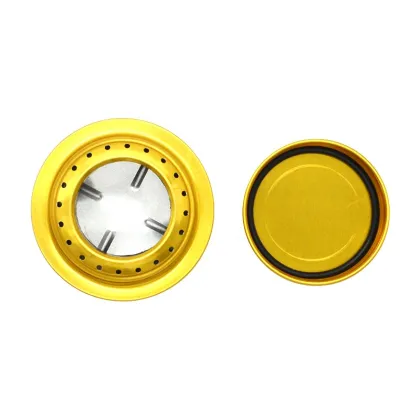 Outdoor Spirit Stove with Cross Bracket Support - Camping Alcohol Stove with Fire Cover