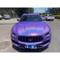 Purple luster holographic laser automobile vinyl