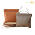 PU Leather Automatic Closing Jewelry Pouch for Travel