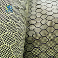 Honeycomb Jacquard Aramid Carbone Fiber Fabric à vendre