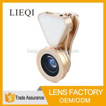 China Factory Wholesale 3 in 1 Clip universale largo angolo macro lente per telefoni cellulari
