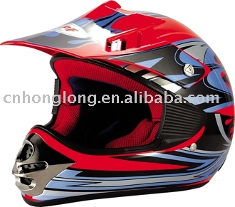 motocross helmet(DP168-1 red for kids)