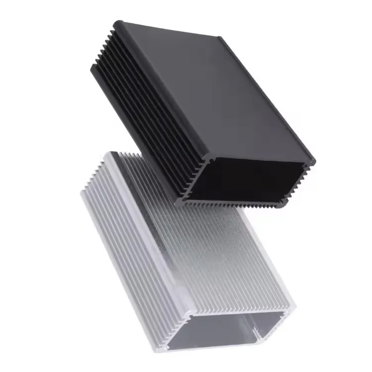 CNC Machining Anodized Aluminum Extrusion Heat Sink Profile