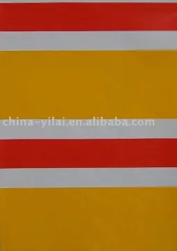 PVC knife coated polyester fabric